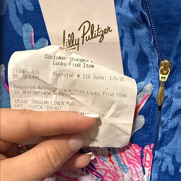 Lilly Pulitzer Jorigan Linen Midi Dress - Picture 9 of 10